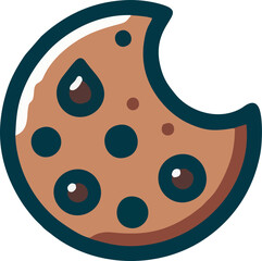 Chocolate Chip Cookie Logo.eps