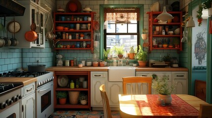 charm cozy kitchen