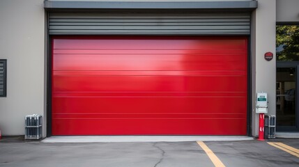 custom commercial garage doors