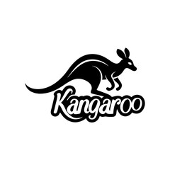 vector illustration of a kangaroo