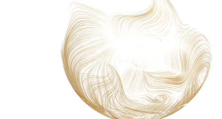 Fototapeta premium Elegant gold swirl design. Perfect for luxury brands, websites, and presentations.