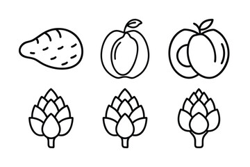 set of vector leaves