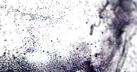 Abstract Particle Explosion Background
