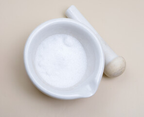 Sulfamic acid, or amidosulfonic acid, amidosulfuric acid, aminosulfonic acid, sulphamic acid and sulfamidic acid.