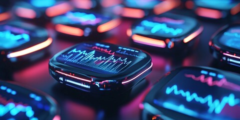 advanced smartwatch technology with health monitoring features