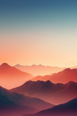 Obraz premium Mountains mountain backgrounds landscape.