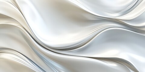 Fototapeta premium A detailed close up view showcasing a beautiful silver foil texture