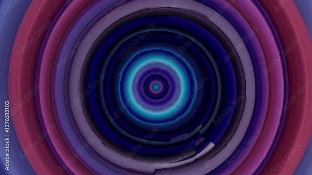 Poster mesmerizing colorful pulsations