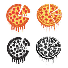 Pizza Vectors & Illustration
