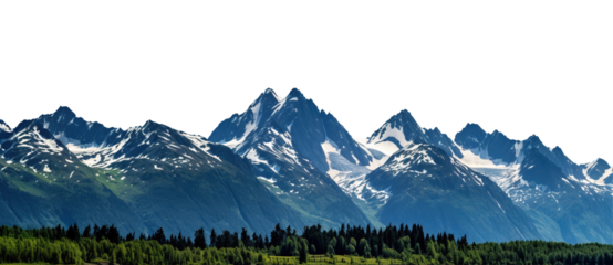Alaska mountain range wilderness nature landscape snowy mountains wallpaper
