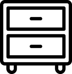 Cabinets vector icon