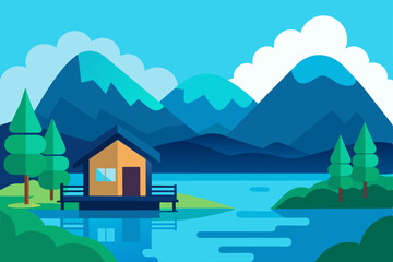 house on the mountain