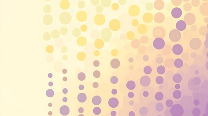 Abstract Pastel Circles Background Design