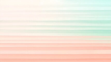 Obraz premium Abstract Pastel Horizontal Striped Gradient Background