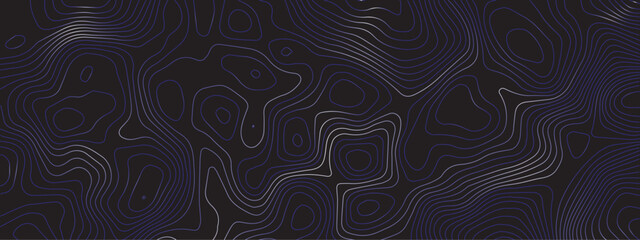 "Geometric Grid with Seamless Colorful Lines and Abstract Topographic Features of Sea and Mountain Terrain, Set Against a Rich Black Background"
