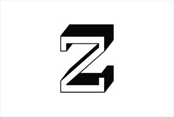 Elegant Letter Z logo Vector Template Initial Letter Z Logo Design. Creative And Modern Z logo