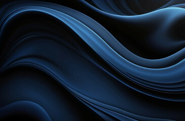 Fototapeta premium abstact dark blue and black fluid motion background 
