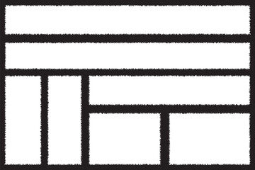 torn pieces of paper on a black background, Torn papers on black eps 10
