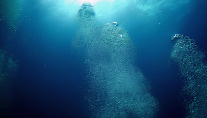 Obraz premium 気泡