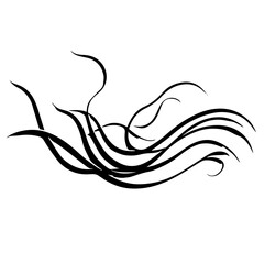 seaweed vector illustration simple icon