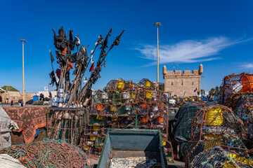 the port of  Essaouira Morocco 