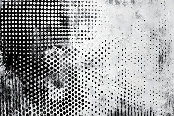 Grunge Halftone Texture Background