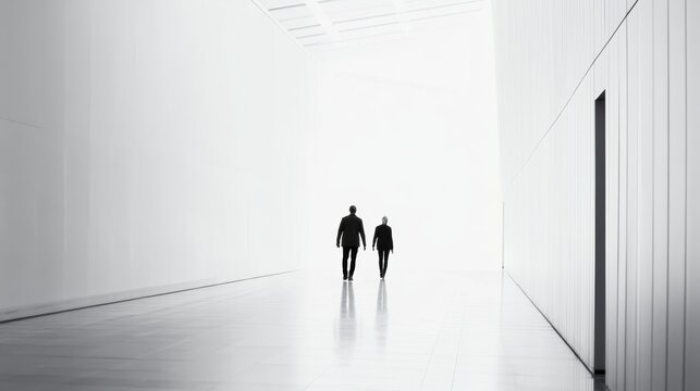 Hospital discharge, a patient walking with a family member. Featuring recovery and support