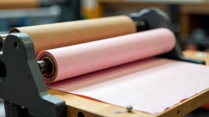 roll of paper with bullets