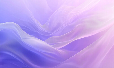Obraz premium Soft swirls of purple and white create an ethereal, abstract background.