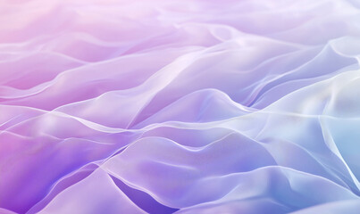 Obraz premium Soft waves of pastel colors blend seamlessly, creating a serene and dreamy abstract background.