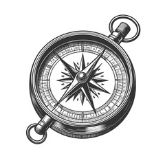 Vintage Compass vector illustration