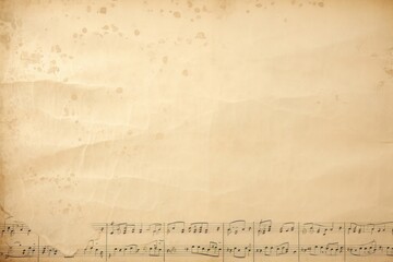Musical note paper backgrounds texture old.