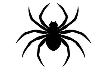 Spider Icon Silhouette design vector