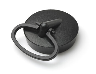 Black plastic drain sink stopper