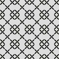 Seamless Geometric Pattern with Abstract Diamond Shapes on Light Background