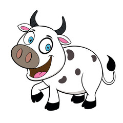 Cartoon cow design