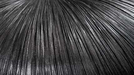 Obraz premium Abstract Radial Lines in Gray and Black