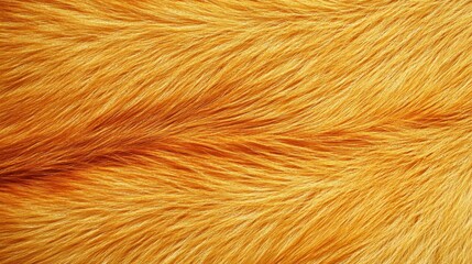 Fototapeta premium Golden Brown Animal Fur Texture Close Up