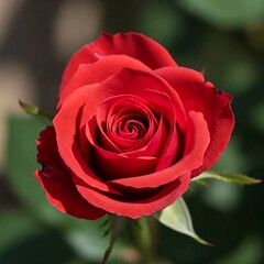 single red rose