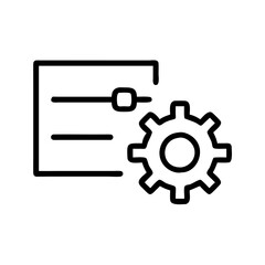Setting, Setup, and Config Icon