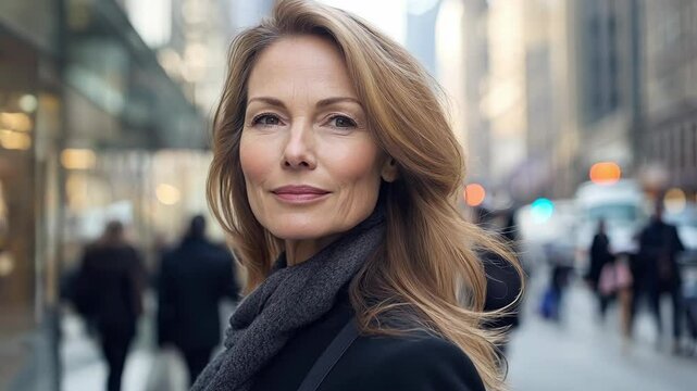 Aging Gracefully: A Timelapse of a Woman's Transformation in the City