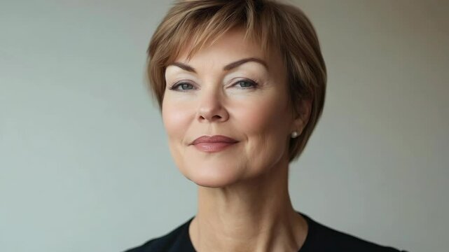 Aging Gracefully: A Timelapse Portrait of a Woman's Transformation Through Time