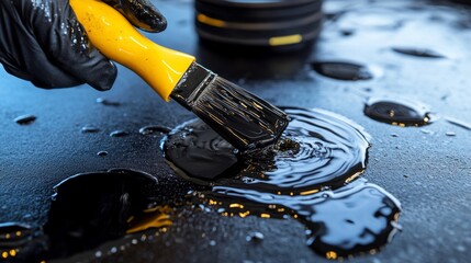 Artisans use top-grade acetoxy silicone sealant in both general and industrial settings