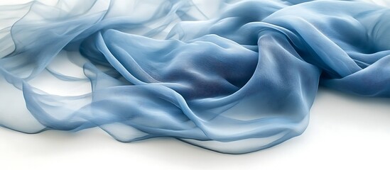 Obraz premium Blue Fabric Drape