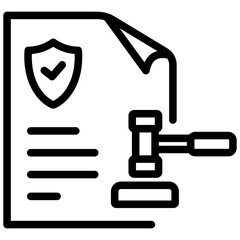 Regulations Outline Icon