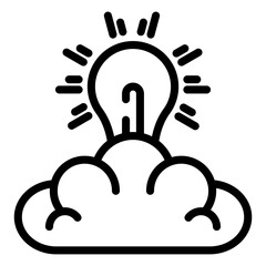 Brainstorming Outline Icon