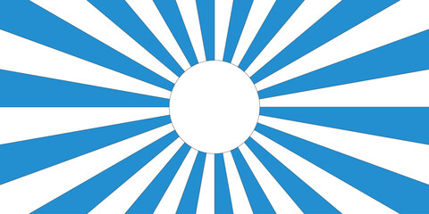 blue and white seamless retro vintage burst sunrise sunbeam element spiral striped illustration sunray template  Party invitation, carnival circus ticket ray pattern, stripped vector background. 