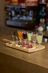 Enjoy artisan crafted cocktails paired with a delightful charcuterie board experience