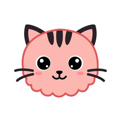 Cute cartoon cat Illustration