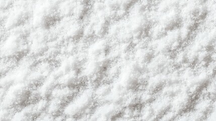 Naklejka premium Finely granulated white sugar texture for culinary and baking backgrounds.